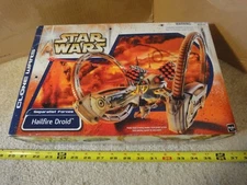 Star Wars Clone Wars, Separatists Hailfire droid fighter vehicle. New/sealed!