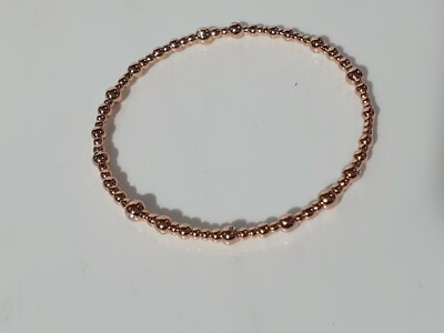 TED BAKER Belmara Rose Gold Crystal Bubble Bangle
