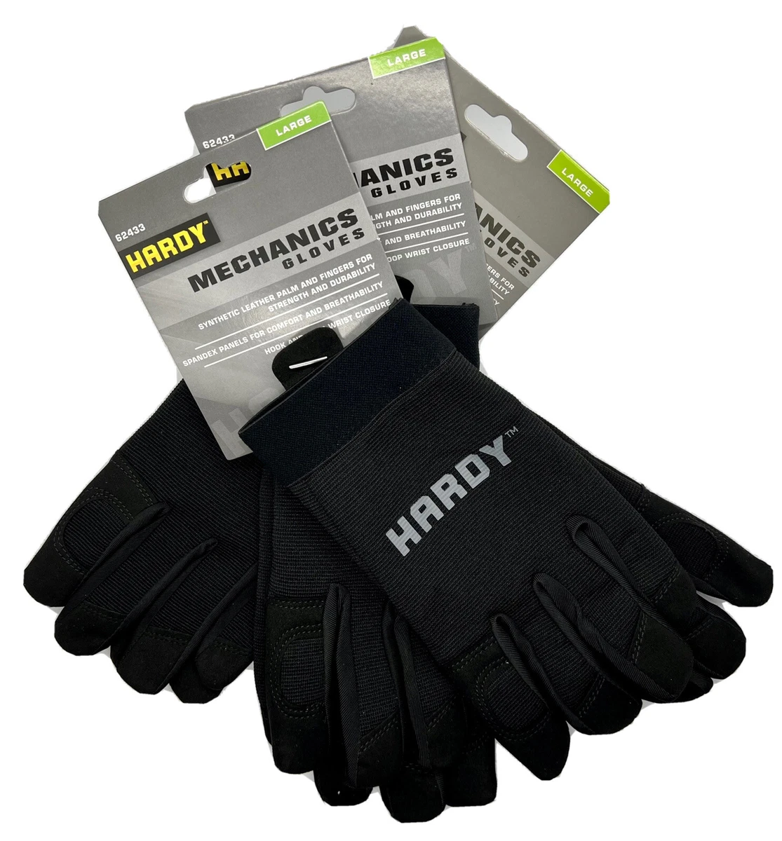 Hardy Mechanics Work Gloves Extra Large XL Mens for sale online