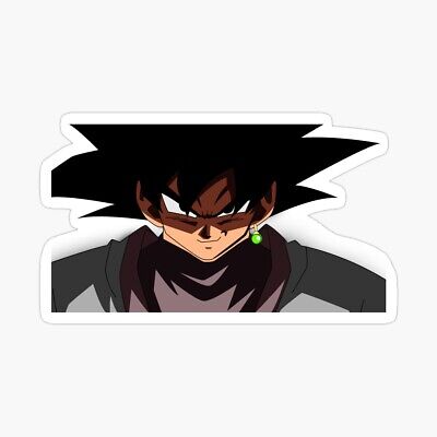 Goku Black Sticker for Sale by jixelpatterns