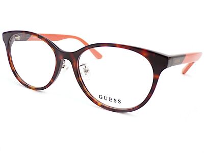 Guess Lesebrille dunkelbraun orange 54 mm Damen GU2806 052