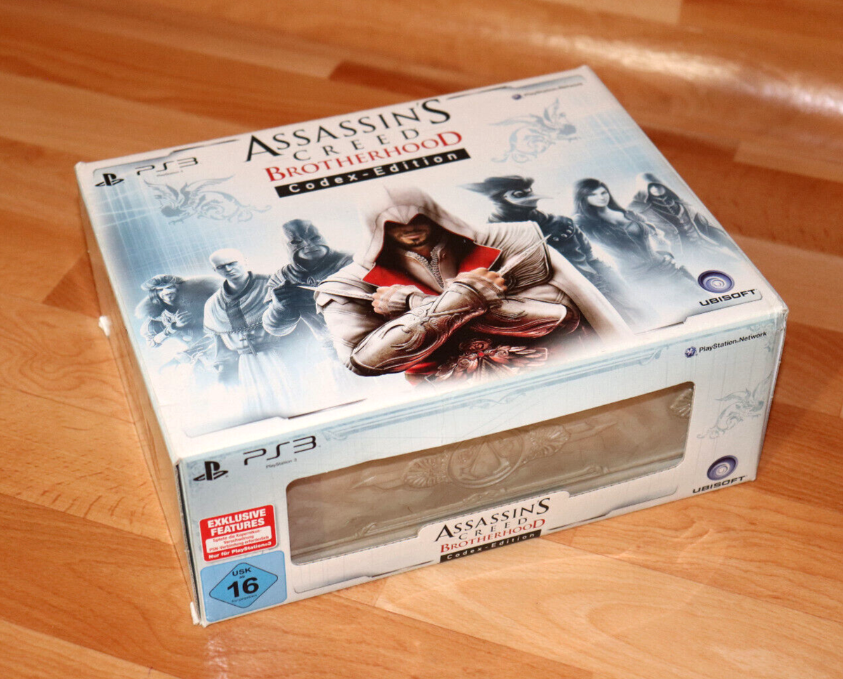 Boîtier Codex Edition Assassin's Creed Brotherhood PS3 - Comme Neuf (jeu Non Inclus)