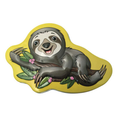 Boston America - Candy Tin - SLOTH IS MY SPIRIT ANIMAL (Strawberry Sours) - New