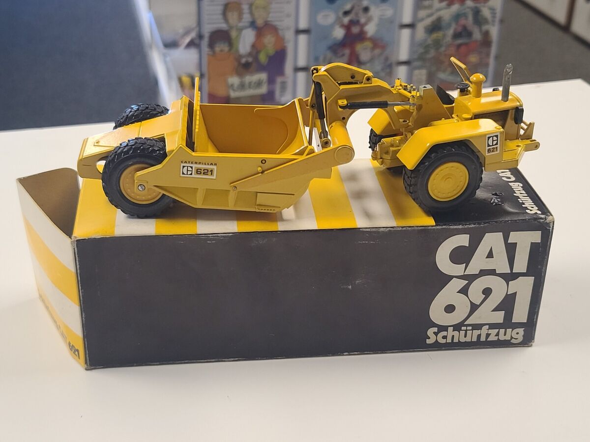 NZG 1:50 CAT 621 SCHURFZUG DIE CAST CONSTRUCTION VEHICLE NZG 1:50 CAT 621 SCHURFZUG DIE CAST CONSTRUCTION VEHICLE
