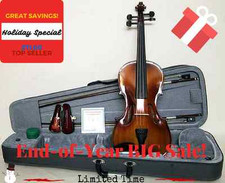  LIMITED TIME 4/4 Violin Mini Violin Many Extras Great Gift Package 