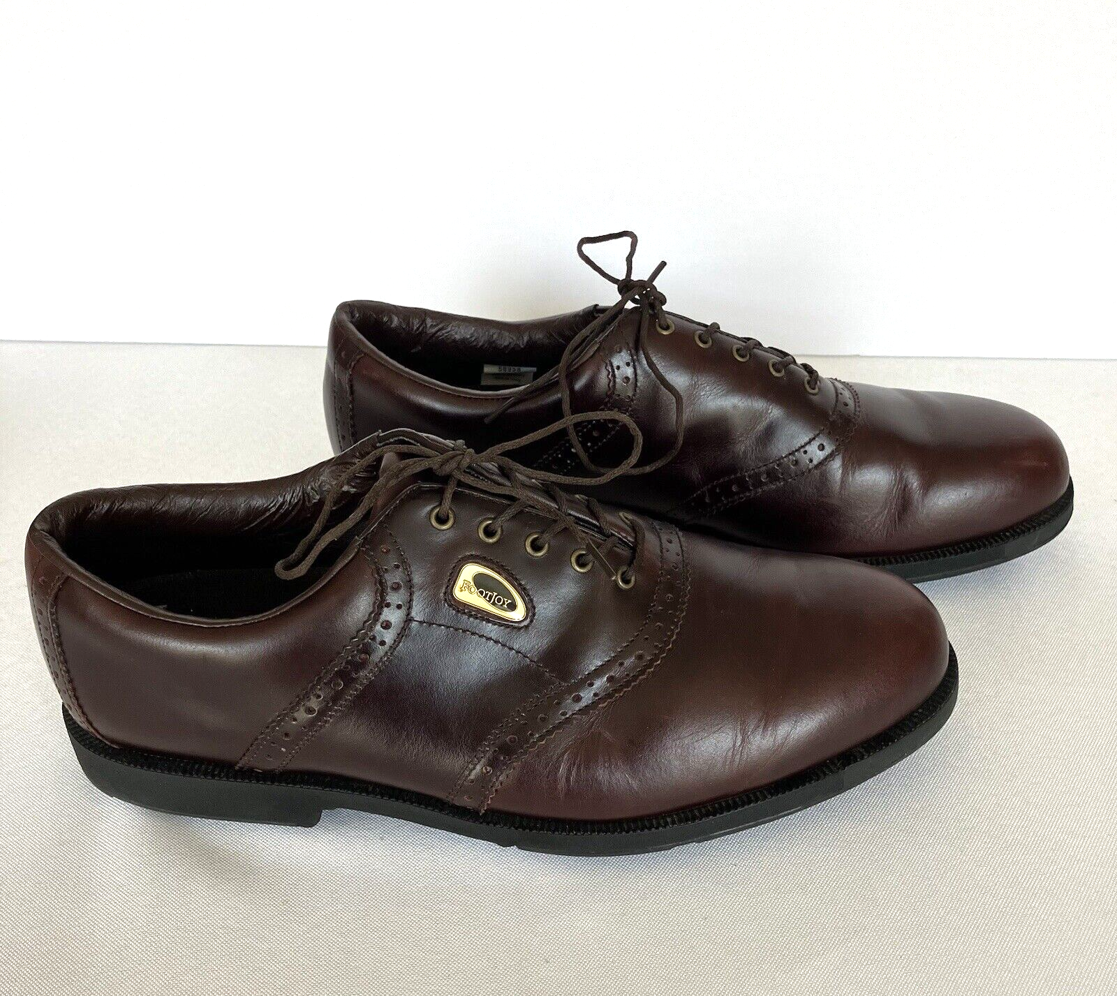 SAOLA Scarpe da golf Oxford da uomo Footjoy Sierra Treks Softjoys taglia 11 5 in pelle + extra