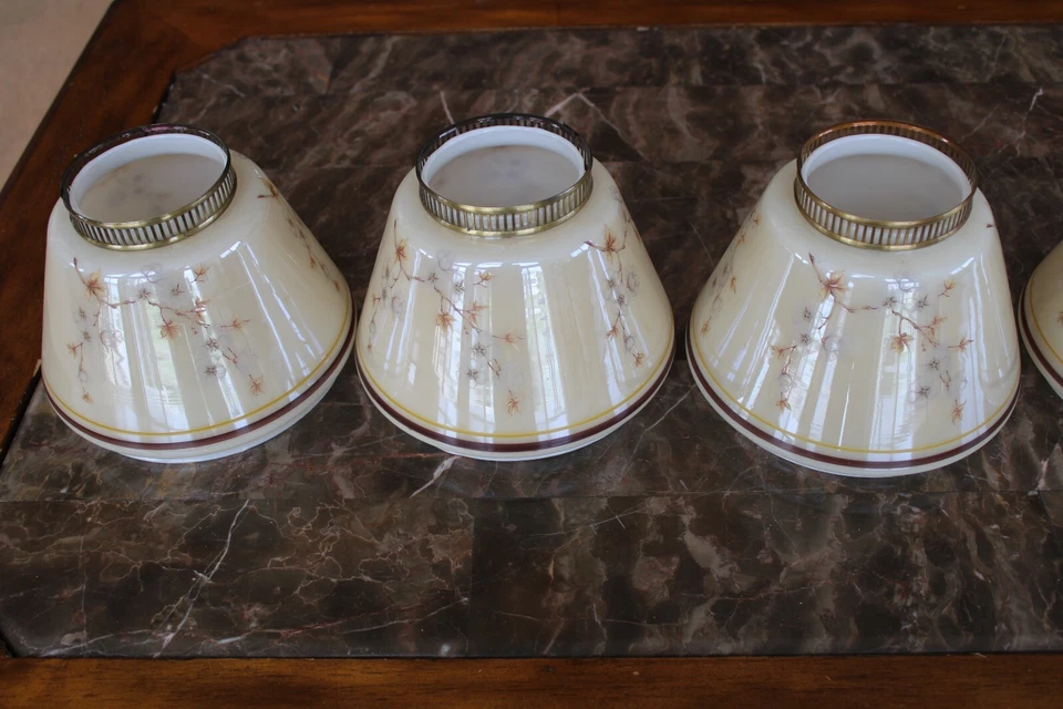 Juego de 5 Globos de Repuesto MCM Lámpara Colgante Flor Floral Foto 3 de 4