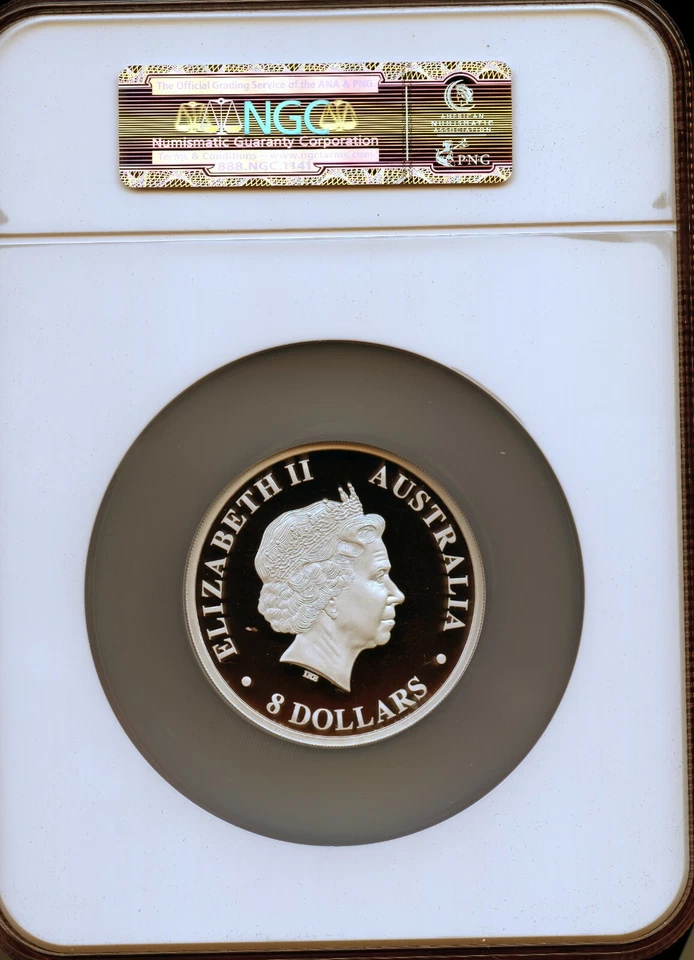 Australia 2011-P $8 5 oz Fine Silver Koala PF70 Ultra Cameo NGC-3495288-020 - Image 4 of 4