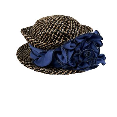 The Hat Junkie Seagrass Straw Hat Cotton Hemp Rose Lavinia Moss retro classic The Hat Junkie Seagrass Straw Hat Cotton Hemp Rose Lavinia  main image 4