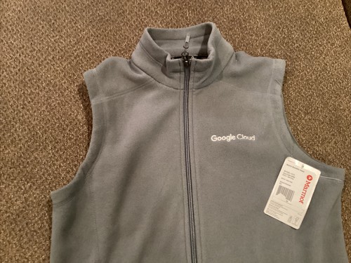 Marmot Womens Rocklin Fleece Vest M New With Tags Google Cloud Logo - Picture 5 of 6