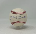 Mickey Mantle Signed Rawlings Baseball PSA 9 Autograph PSA LOA Light Toning