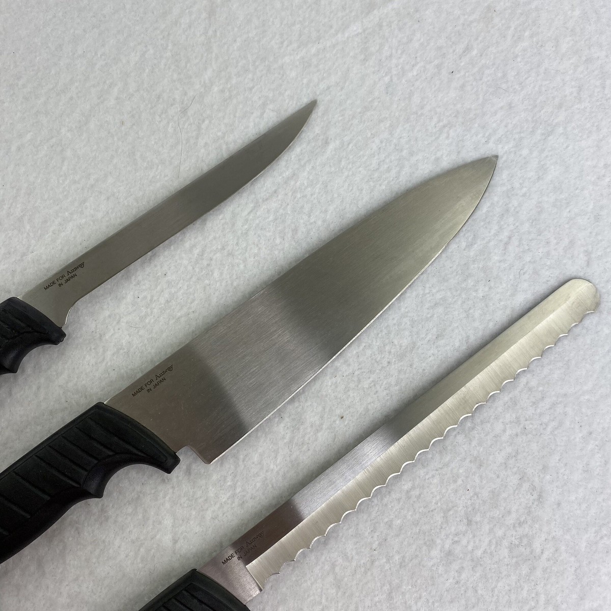 Amway Cutlery Premium Knives Set of 3 The Compatibles Made In