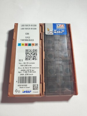 Iscar Carbide Inserts 10pcs LNMX 150612R-HM IC 806 FACTORY PACK BRAND NEW