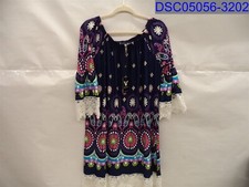 White Mark, Women's Multicolor Dress, Size=2XL