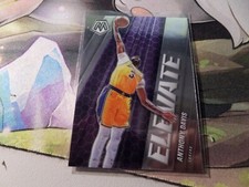 ANTHONY DAVIS 2020-21 MOSAIC ELEVATE #18 INSERT LOS ANGELES LAKERS