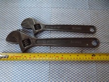 Vintage Gedore Adjustable Spanners 12" And 10"