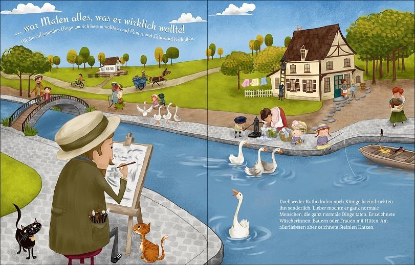 Thumbnail - Monsieur Steinlen Und Die Katzen Susan Schaefer Bernardo