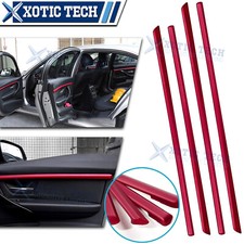 For Bmw 3 Series F30 F31 2012-2017 2018 Red Interior Door Panel Strip Set Trim For Bmw 3 Series F30 F31 2012-2017 2018 Red Interior Door Panel Strip Set Trim