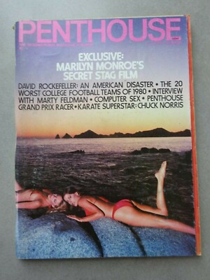 Penthouse US Nr. 10 Oktober October 1980  Pet des Monats Kristen Knutsen