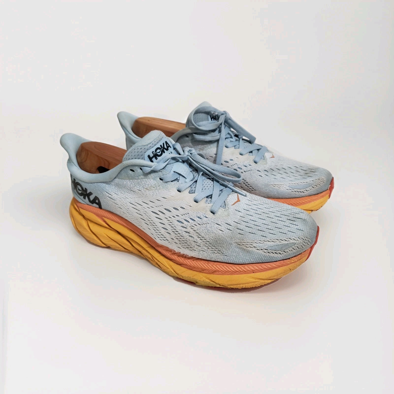 Hoka One One Clifton 8 1119394-SSIF Women's US 8.5D Running Shoes Blue Men’s  7. thumbnail 2