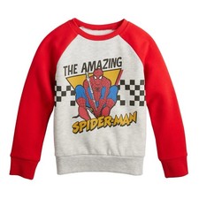 Boys Size 12 Jumping Beans Marvel Spider-Man Fleece Sweatshirt