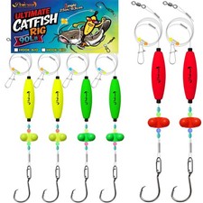 Catfish Rigs Take Down Rigs for Catfish Float Rigs with Rattles Santee Rig Ci...