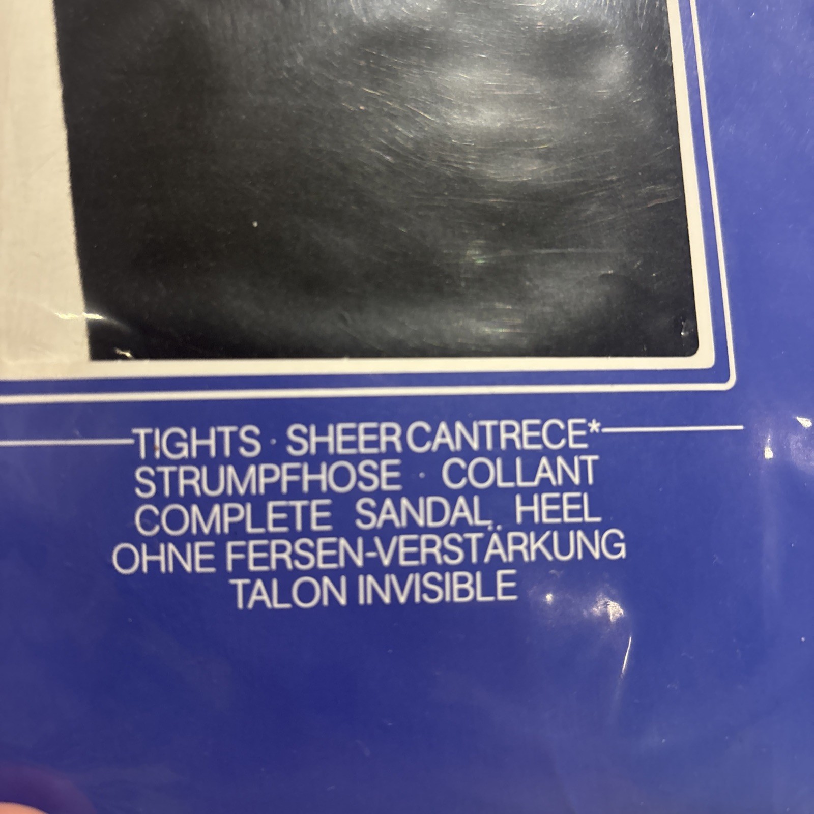 Wolford Perfection Tights Black Size S 34-38 Sandal Heel NEW Luxury Hosiery image 3