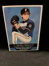 2013 JAPANESE SHOHEI OHTANI RC * ICON* TRIBUTE/ANIME CARD * NIPPON-HAM FIGHTERS