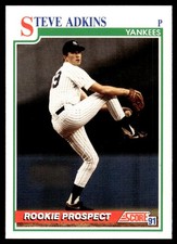 1991 Score Mickey Mantle The Rookie New York Yankees #1