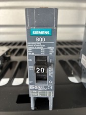 Siemens BQD120 Bolt-On 20A 1P 277V 14kA Molded Case Circuit Breaker