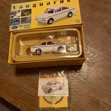 CORGI LLEDO VANGUARDS SINGER CHAMOIS COUPE POLAR WHITE CAR MODEL VA40003 1:43