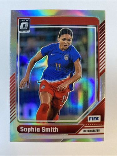 SOPHIA SMITH 2024-25 Donruss FIFA Optic HOLO Prizm #173 - 第 1/2 張圖片