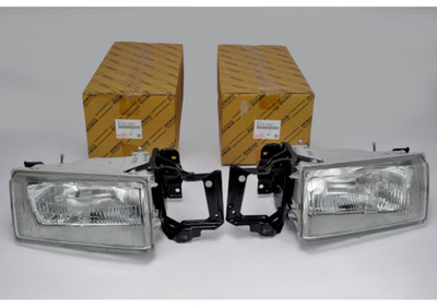 GENUINE TOYOTA LEVIN AE86 85-87 Headlamp Unit Assy RH & LH Set OEM Late Model