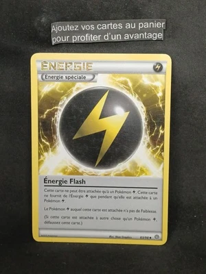 Carte Pokemon Française Energie Flash 83/98 Xy Origines Antiques - Photo 1/3