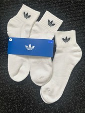 Adidas orginals Cushioned Crew ankle Socks Medium 5-9 Uk men woman gift present