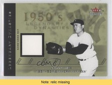 2002 Fleer Premium Legendary Dynasties Game-Used Johnny Mize HOF READ 0b3