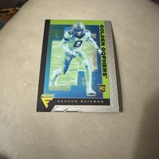 2021 Panini Chronicles Draft Picks Rashod Bateman Rookie Minnesota Golden