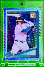 Nick Kurtz ROOKIE RC ROCKETS REFRACTOR CARD SP ATHLETICS MINT ROY