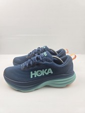 Hoka Bondi 8 Mens Size 10.5US Midnight Shoreline Like New Free Postage No Soles