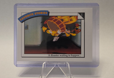 1991 Impel Disney Collector Cards Favorite Stories a disaster waiting to .. #57