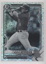 2021 Bowman Chrome Black & White Mini-Diamond Refractor Nolan Gorman 0ok8
