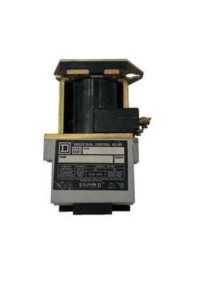 Square D XDO40 Industrial Control Relay Class 8501, 8 Poles