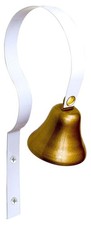 GoGo Bell Dog Doorbell for Housebreaking/Housetraining Door Bell/Potty White