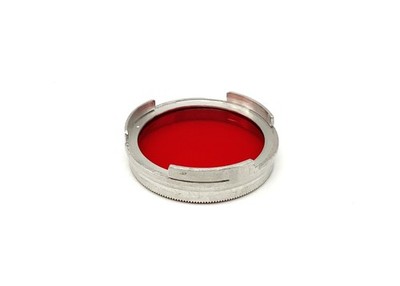 Arnz Jena Farbfilter rot/red Steckfilter Slip On Filter 29mm Filtergewinde