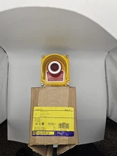 Square D Zinc Die Cast Emergency Stop With Guard 9001KYG1Y1 - New, Open Box