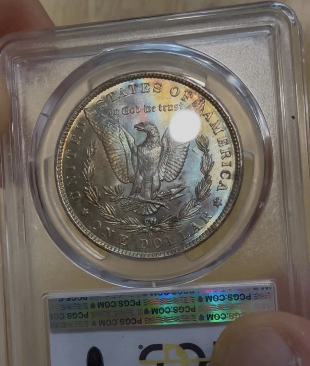 Silver MS 62 Graded 1883 Year Morgan US Dollars (1878-1921) for