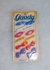 RETRO GOODY WIRE CLASP BARRETTES ASSORTED COLOR SHAPES IN ORIGINAL PACKAGE #1