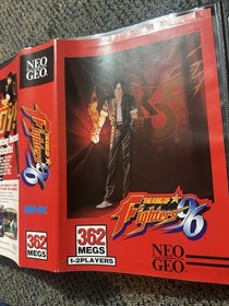 Neo Geo AES The King Of Fighters 96 1996 SNK Rare OOP HTF USA CIB English Tested