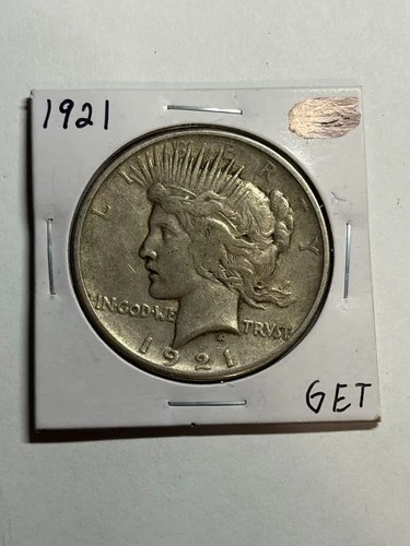 1921 Peace Silver Dollar $1 Nice Original XF High Relief Key Date