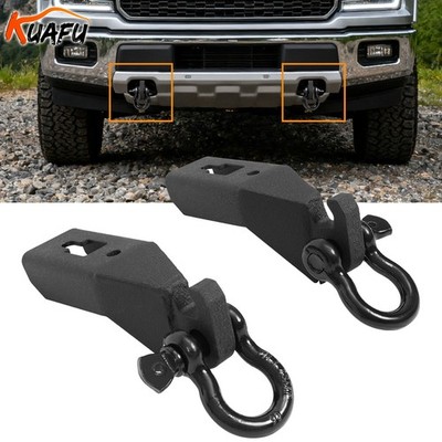 Front Tow Hook Bracket Replacement Shackle Mount Kit For Ford F150 F-150 2009-23